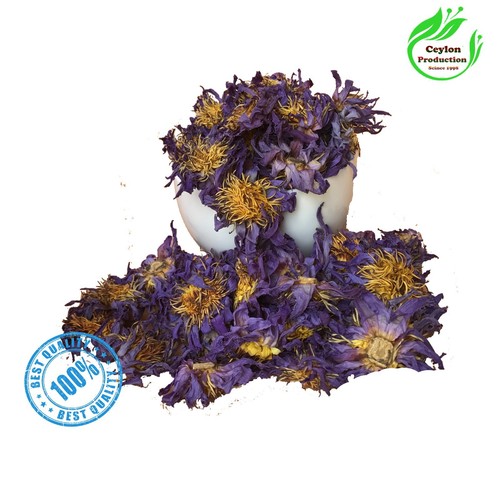 Fiore loto blu disidratato - di,