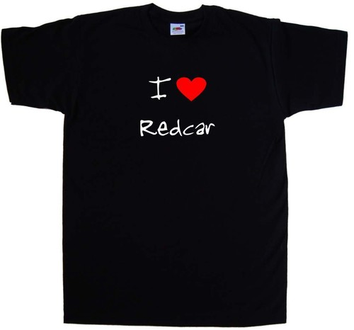 Maglietta love heart redcar - maglietta,