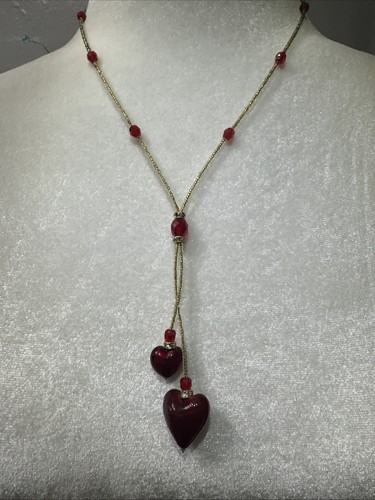 Collana due cuori - collana,