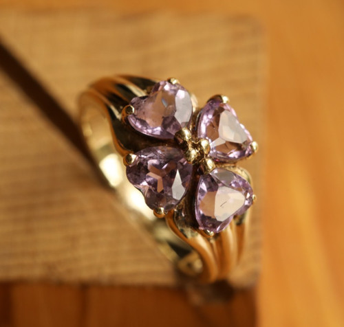 Anello vintage conglomerato - vintage,