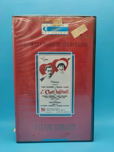Cuori infranti 1963 - infranti, vhs